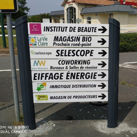 Portique URBACOM à Wambrechies